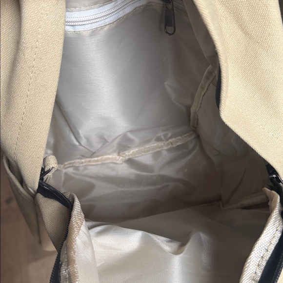Canvas Daypack Backpack in Beige - Unbranded - Picture 7 of 9